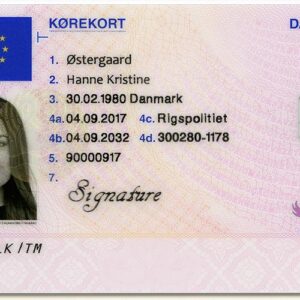 Buy Danish drivers License