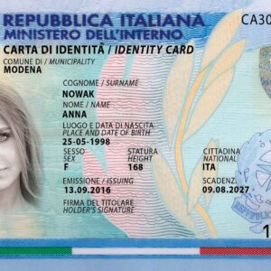 Buy Italian ID Cards