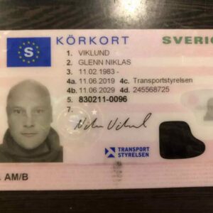 Buy Swedish Driving License registered in Transportsystemet