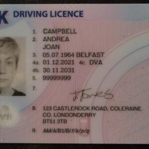 Buy UK driving License registered in DVLA