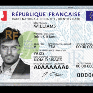 Carte d’identité française