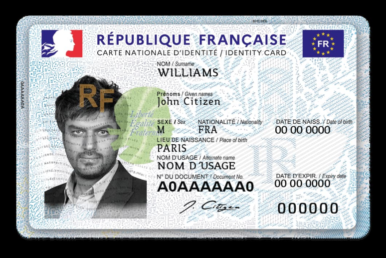 Carte d'identité française
