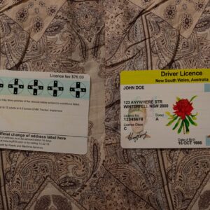 Fake Driver License Australia