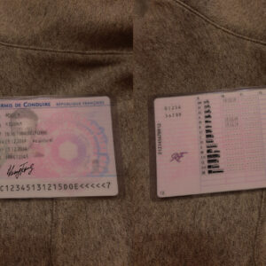 Fake Driver License France