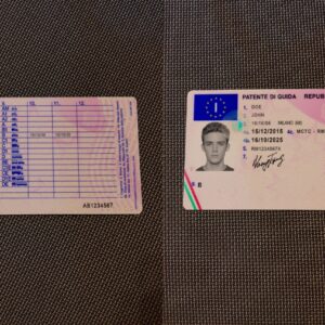 Fake Driver License Italy