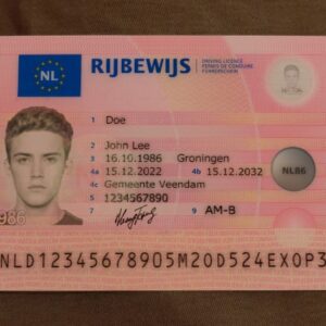 Fake Driver License Netherlands