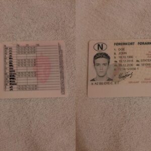 Fake Driver License Norway
