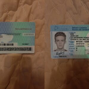 Fake Driver License Ontario