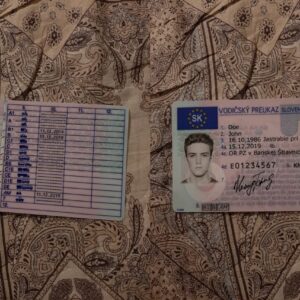 Fake Driver License Slovakia