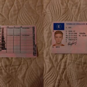 Fake Driver License Spain