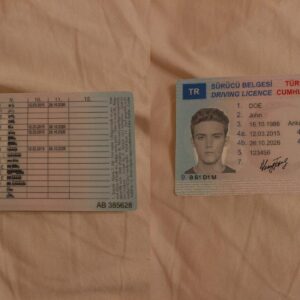 Fake Driver License Turkey