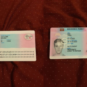 Fake Id UK Residense